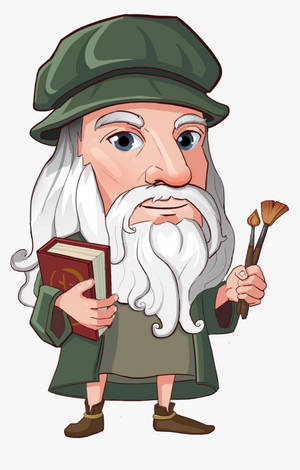 Picha ya Sanaa ya Grafiki ya Leonardo Da Vinci — Galaxy Tab S11 Picha ya Ukuta