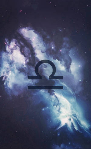 Libra Zodiac Galaxy yenye Mawingu Wallpaper — RedMagic Tablet Picha ya Ukuta
