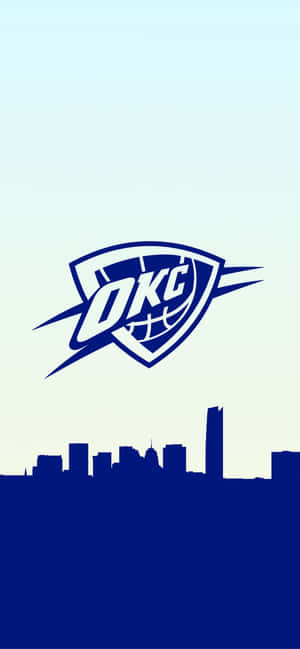 Logo ya Timu ya NBA Basketball Oklahoma City Thunders — Redmi Note 17 Pro Max Picha ya Ukuta
