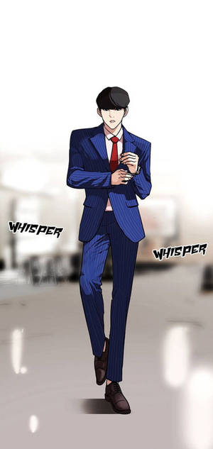 Lookism Daniel Park in suit wallpaper — iPhone 12 Pro Picha ya Ukuta