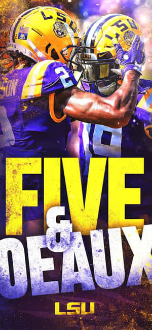 Lsu Tigers — Vivo V60 Lite Picha ya Ukuta