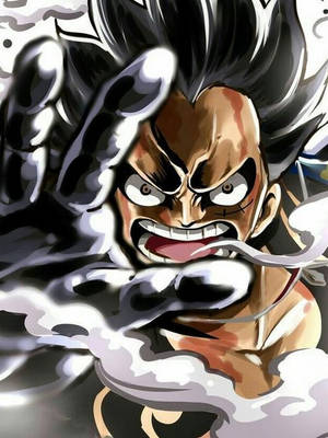 Luffy Gear 4 Kichwa cha Kushangaza Kinachovuja wallpaper — Luffy gia 4 Picha ya Ukuta