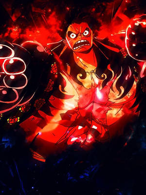 Luffy Gear 4 Moto wallpaper — Luffy gia 4 Picha ya Ukuta
