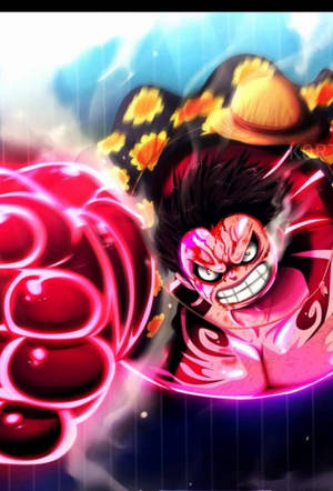 Luffy Gear 4 Mwendo wa Mwisho wallpaper — Luffy gia 4 Picha ya Ukuta