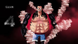 Luffy Gear 4 Uvuke wa Pinki wallpaper — Luffy gia 4 Picha ya Ukuta