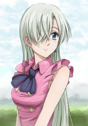 Lukisan Elizabeth Liones wallpaper — Oppo Pad 6 Picha ya Ukuta