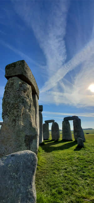 Mabamba Makubwa ya Stonehenge England — Vivo V80 Lite Picha ya Ukuta