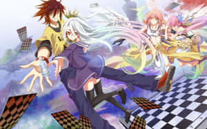 Mandhari ya No Game No Life — No Game No Life Picha ya Ukuta