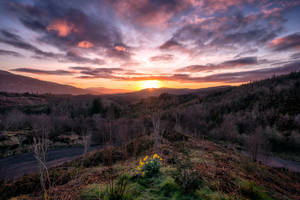 Scotland Trossachs Park macheo wallpaper