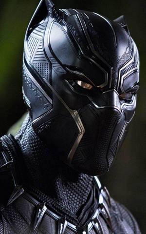 Macho ya Mwanga Black Panther Android — Galaxy Tab Active5 Picha ya Ukuta