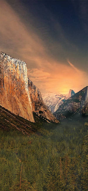 Yosemite Iphone — iPhone 13 Mini Picha ya Ukuta