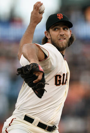 Madison Bumgarner Baseball Throw — Xiaomi Pad 8 Picha ya Ukuta