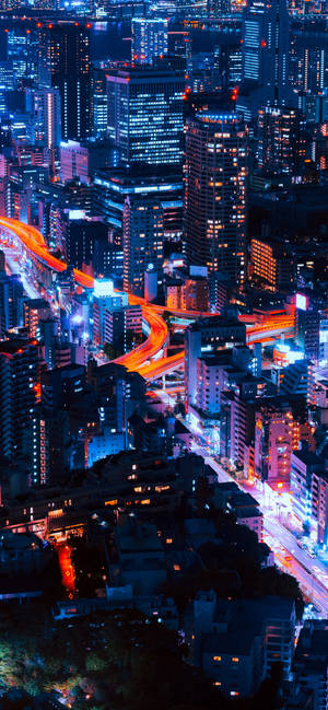 Maisha ya Usiku ya Fani Iphone Xs Wallpaper — iPhone Xs Picha ya Ukuta