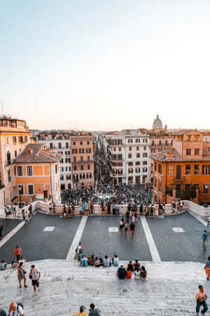 Majengo ya Monument ya Spanish Steps