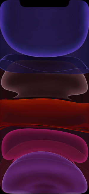 Stacked colors irregular shapes wallpaper for iPhone 11. — iPhone 11 Picha ya Ukuta