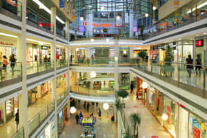 Makutwa ya Mall — MacBook Pro M2 Picha ya Ukuta