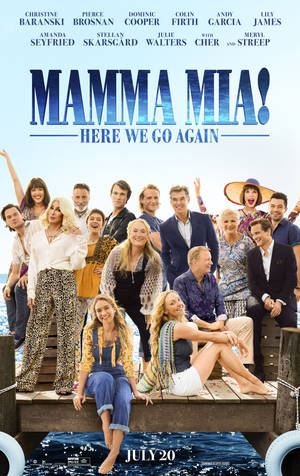 Mama Mia! Here We Go Again wallpaper — Lenovo Idea Tab Picha ya Ukuta