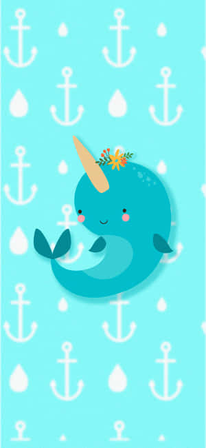 Mandhari ya Narwhal — IQOO Z10R Picha ya Ukuta