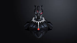 Black Panther ya Kupendeza — Nyeusi poa Picha ya Ukuta