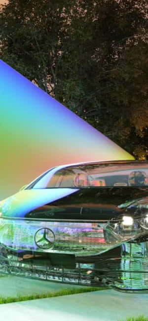 Mazingira ya iPhone Xs Mercedes — POCO M8x Picha ya Ukuta