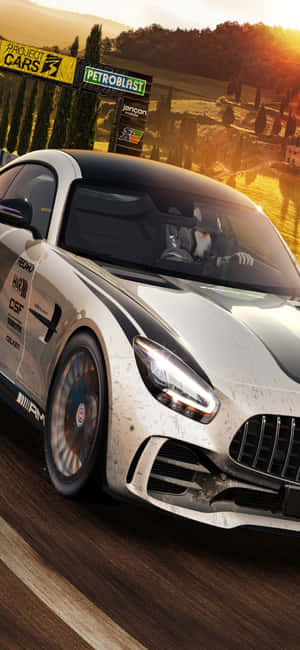 Mandhari ya iPhone X Project Cars — Galaxy M17e Picha ya Ukuta