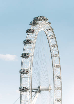 London's Eye — OnePlus Pad Picha ya Ukuta