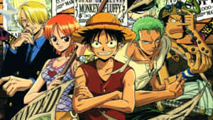 Mandhari ya One Piece — One piece Picha ya Ukuta
