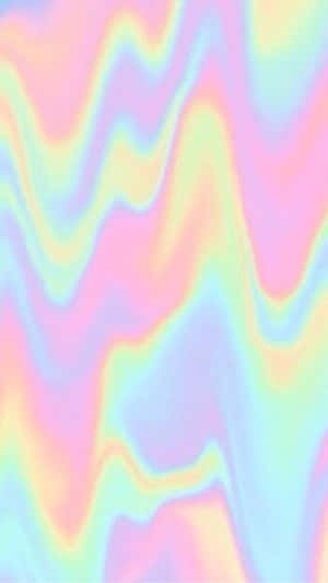 Mandhari ya Pastel — Mrembo wa Trippy Picha ya Ukuta