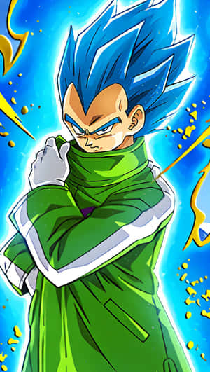Mandharinyota ya Anime ya Bluu — Dragon ball z GIF Picha ya Ukuta