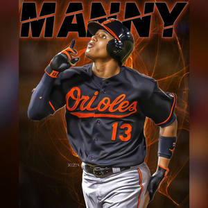 Manny Machado Orioles Poster — Motorola Razr 2025 Picha ya Ukuta
