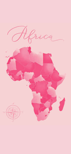 Iphone X Background ya Afrika — Nyekundu ya kupendeza Picha ya Ukuta