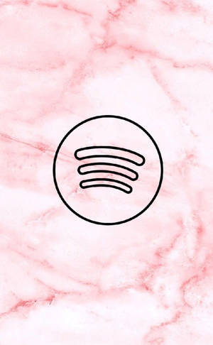 Marble Pink Spotify wallpaper — Lenovo Idea Tab Picha ya Ukuta