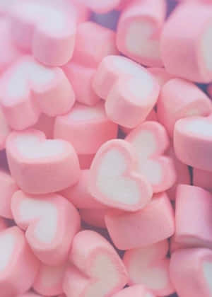 Picha za urembo za pinki za pastel