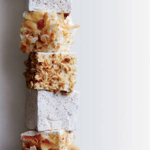 Wallpaper ya Marshmallows za Kifupi na Peanuts — 1:1 Picha ya Ukuta