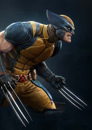 Matali ya Adamantium yenye Nguvu — Huawei Mate X Picha ya Ukuta
