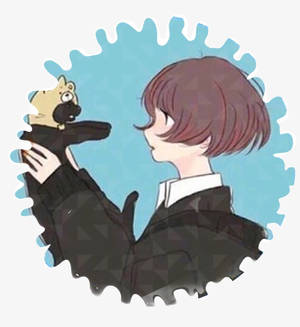 Matching PFP For Couples Cat Lovers — Honor Magic V Flip 2 Picha ya Ukuta