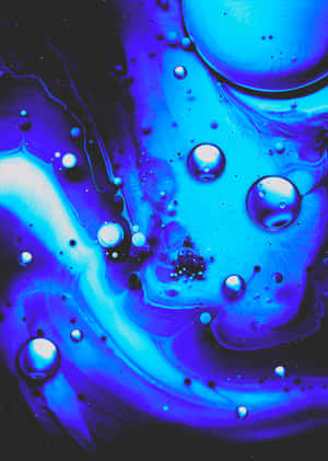 Trippy Blue — Vivo Pad5e Picha ya Ukuta