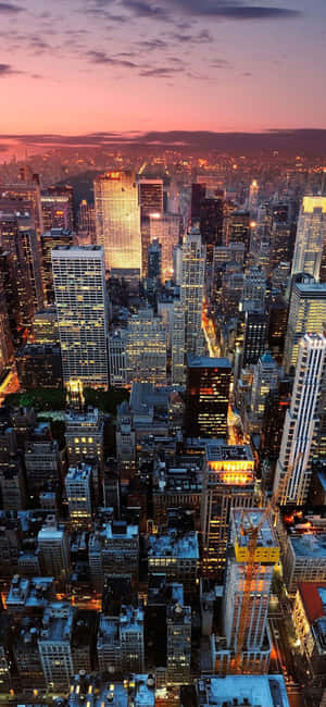 Iphone X New York Background — IQOO Picha ya Ukuta