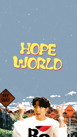 Mazingira ya Indie Kid Hope World — Mtindo wa kijana indie Picha ya Ukuta