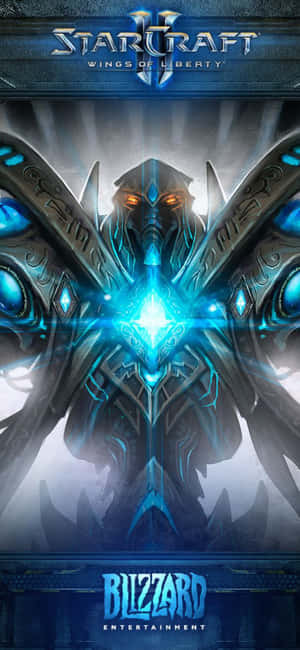 Mazingira ya iPhone X ya StarCraft II — Vivo T4 Picha ya Ukuta