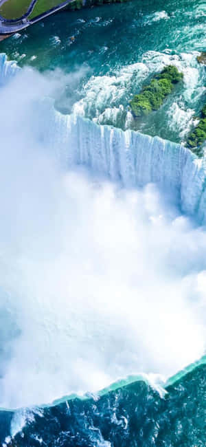 Iphone X Niagara Falls Background — Vivo T5 Picha ya Ukuta