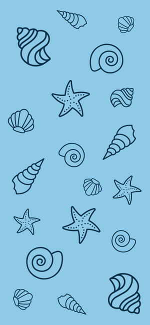 Baby Blue Background — Galaxy F56 Picha ya Ukuta