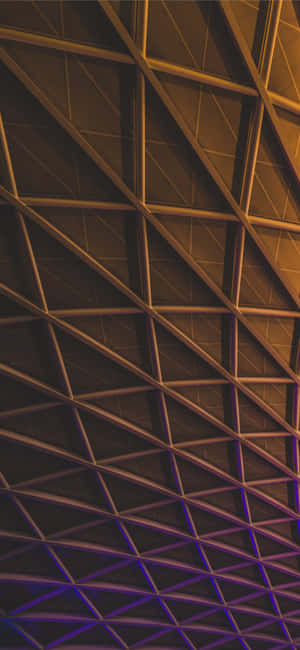 Steel Beam Contemporary Architecture — Realme P3 Ultra Picha ya Ukuta