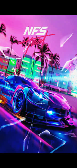 Iphone Xs Need For Speed Heat Background — Vivo S50 Picha ya Ukuta
