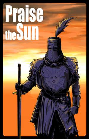 Dark Souls Solaire — Galaxy Tab S10 Lite Picha ya Ukuta