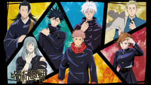 Anime Wahusika Wote HD — Jujutsu kaisen Picha ya Ukuta