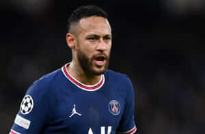 Mchezaji Bora wa Bola Neymar Anayashinda — Neymar Picha ya Ukuta