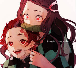 Mchezaji Mkuu wa Demon Slayer — Samurai wa jini Picha ya Ukuta