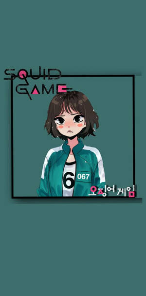 Mchezaji mzuri wa sanaa 067 Squid Game wallpaper — 067 squid game Picha ya Ukuta