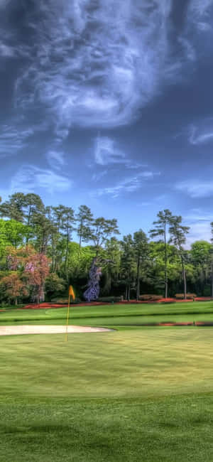 Iphone X Golf Course Background — RedMagic Picha ya Ukuta
